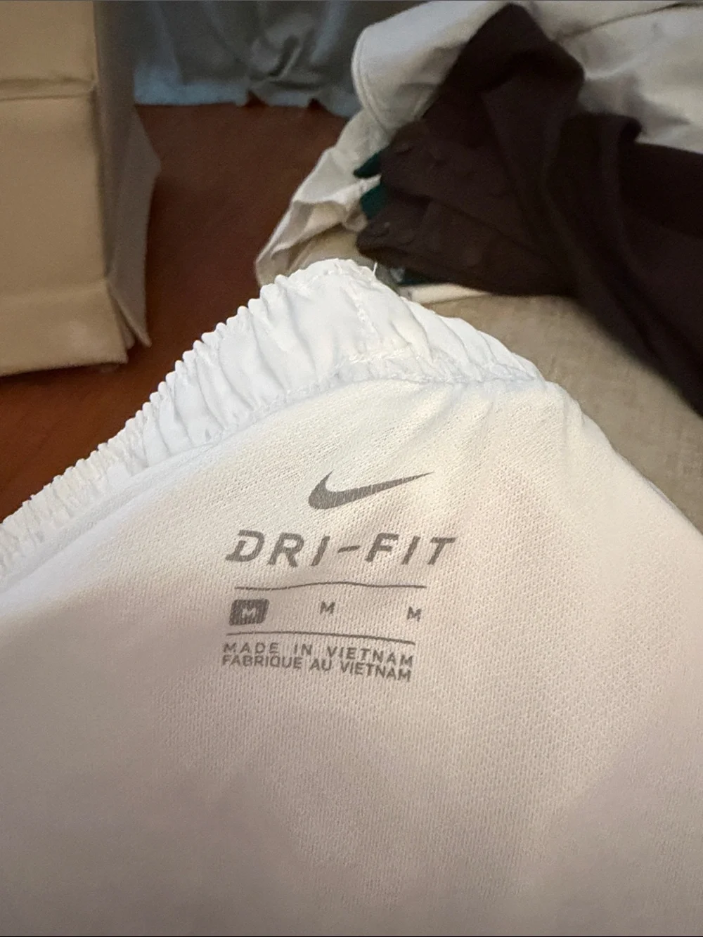 Nike Women’s White Athletic Dri-FIT Running Shorts